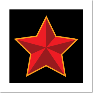 Red Star Posters and Art